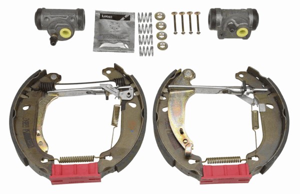 Bromsbackar, sats, Bakaxel Trw Superkit GSK1258 TRW