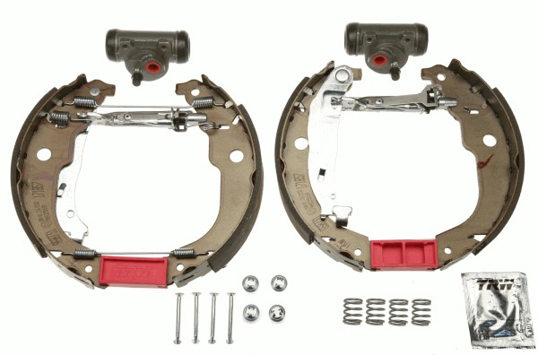 Bromsbackar, sats, Bakaxel Trw Superkit GSK1263 TRW