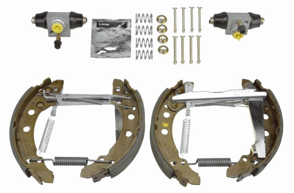 Bromsbackar, sats, Bakaxel Trw Superkit GSK1501 TRW