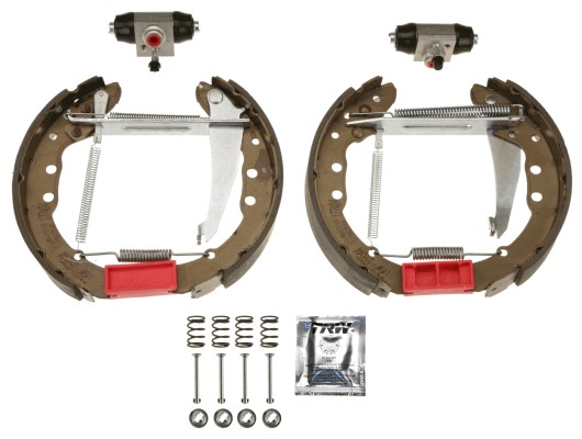Bromsbackar, sats, Bakaxel Trw Superkit GSK1514 TRW