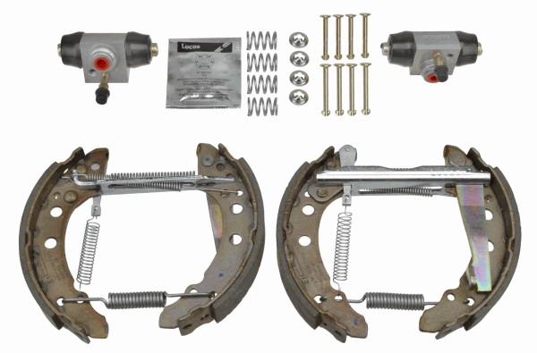 Bromsbackar, sats, Bakaxel Trw Superkit GSK1515 TRW