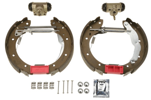 Bromsbackar, sats, Bakaxel Trw Superkit GSK1553 TRW