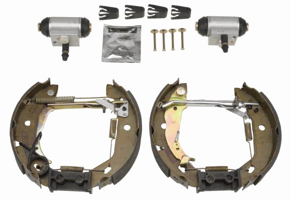 Bromsbackar, sats, Bakaxel Trw Superkit GSK1556 TRW