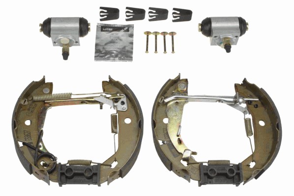 Bromsbackar, sats, Bakaxel Trw Superkit GSK1557 TRW