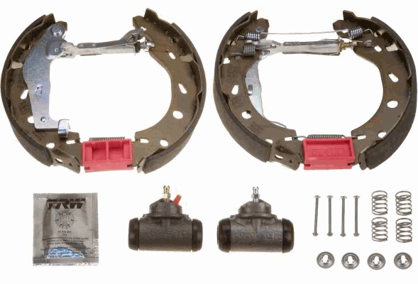 Bromsbackar, sats, Bakaxel Trw Superkit GSK1558 TRW
