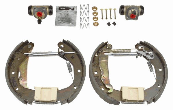 Bromsbackar, sats, Bakaxel Trw Superkit GSK1606 TRW