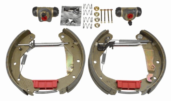 Bromsbackar, sats, Bakaxel Trw Superkit GSK1608 TRW