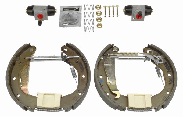 Bromsbackar, sats, Bakaxel Trw Superkit GSK1621 TRW