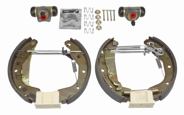 Bromsbackar, sats, Bakaxel Trw Superkit GSK1623 TRW