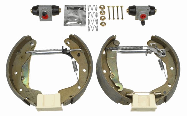 Bromsbackar, sats, Bakaxel Trw Superkit GSK1624 TRW