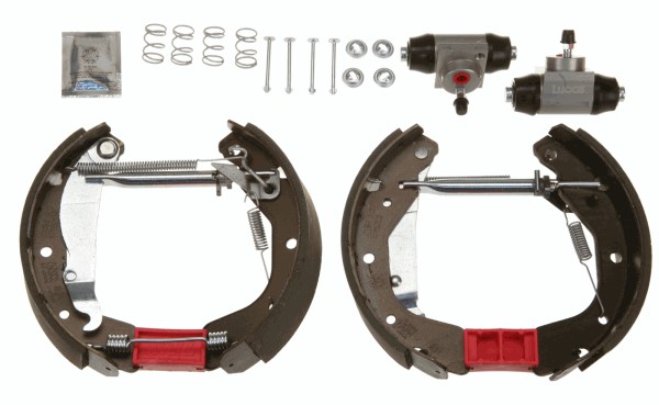 Bromsbackar, sats, Bakaxel Trw Superkit GSK1624 TRW
