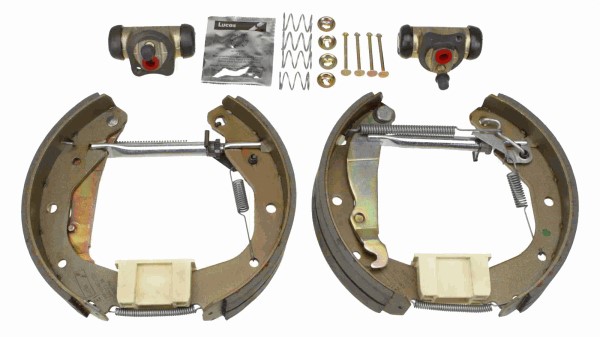 Bromsbackar, sats, Bakaxel Trw Superkit GSK1626 TRW