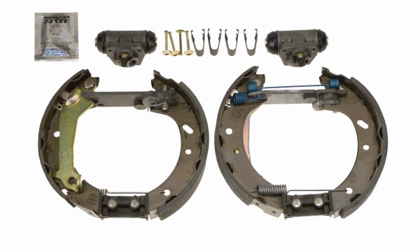 Bromsbackar, sats, Bakaxel Trw Superkit GSK1651 TRW