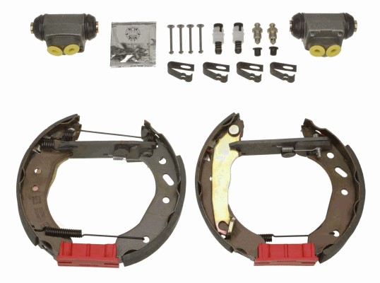 Bromsbackar, sats, Bakaxel Trw Superkit GSK1654 TRW