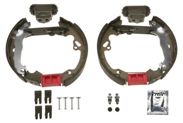 Bromsbackar, sats, Bakaxel Trw Superkit GSK1695 TRW
