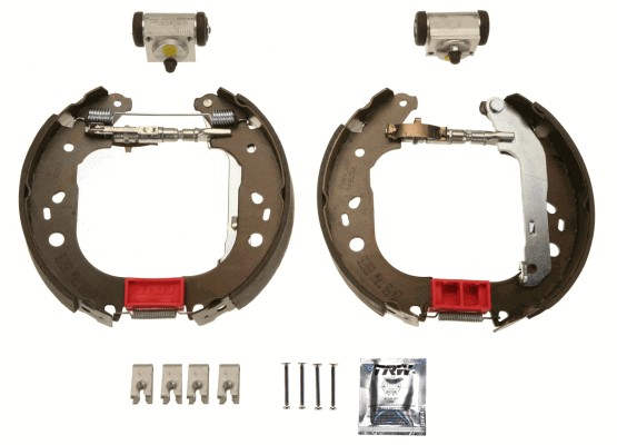 Bromsbackar, sats, Bakaxel, Bak Trw Superkit GSK1698 TRW