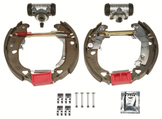 Bromsbackar, sats, Bakaxel Trw Superkit GSK1735 TRW