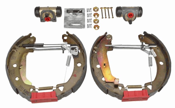 Bromsbackar, sats, Bakaxel Trw Superkit GSK1736 TRW