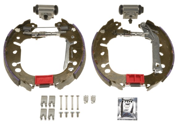 Bromsbackar, sats, Bakaxel Trw Superkit GSK1756 TRW