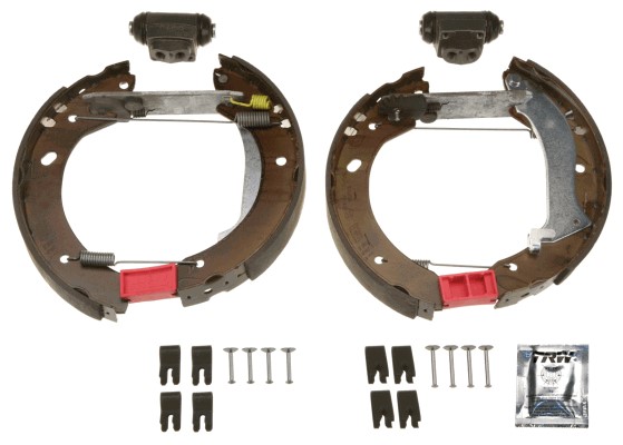 Bromsbackar, sats, Bakaxel Trw Superkit GSK1863 TRW Bromsbackar, sats, Bakaxel Trw Superkit GSK1863 TRW
