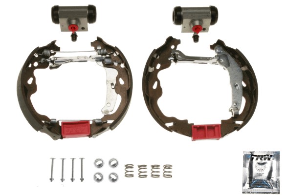 Bromsbackar, sats, Bakaxel Trw Superkit GSK1910 TRW
