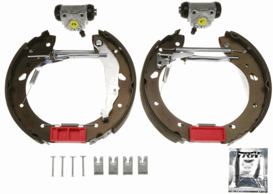 Bromsbackar, sats, Bakaxel Trw Superkit GSK1913 TRW