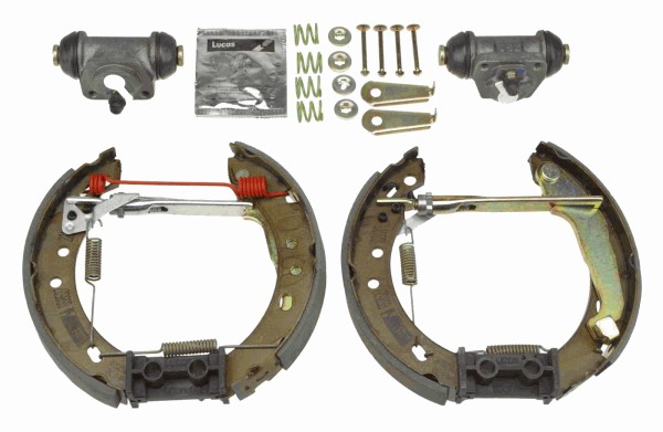 Bromsbackar, sats, Bakaxel Trw Superkit GSK1936 TRW