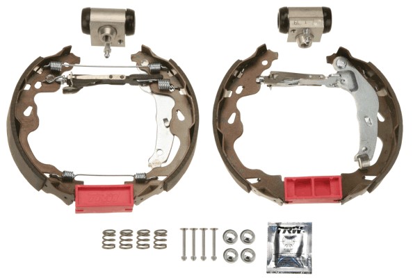 Bromsbackar, sats, Bakaxel Trw Superkit GSK1959 TRW