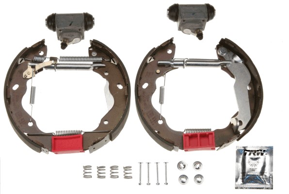 Bromsbackar, sats, Bakaxel Trw Superkit GSK2601 TRW