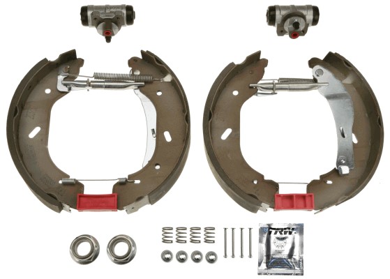 Bromsbackar, sats, Bakaxel Trw Superkit GSK2632 TRW