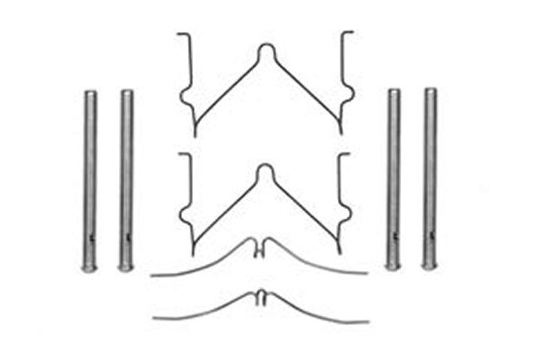 Monteringssats Solid, Framaxel, Mitt Trw PFK288 TRW