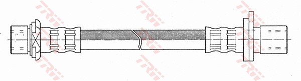 Bromsslang, Bakaxel, Bakaxel vänster, Vänster Trw PHA551 TRW Bromsslang, Bakaxel, Bakaxel vänster, Vänster Trw PHA551 TRW