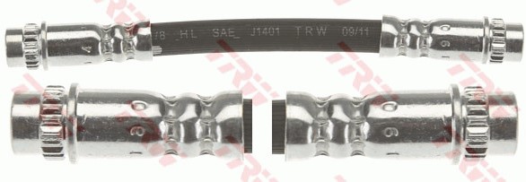 Bromsslang, Bakaxel, Inre, Bakaxel, båda sidor, Bakaxel höger, Hö TRW