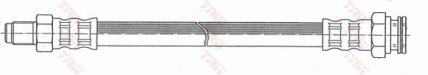 Bromsslang, Framaxel, Bakaxel, Ytter, Höger, Vänster Trw PHB455 TRW