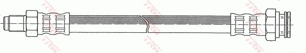 Bromsslang, Framaxel, Bakaxel, Ytter, Höger, Vänster Trw PHB455 TRW