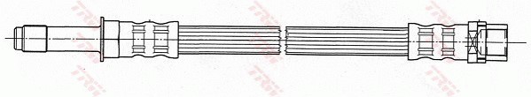 Bromsslang, Bakaxel, Framaxel, Inre, Höger, Vänster Trw PHB478 TRW Bromsslang, Bakaxel, Framaxel, Inre, Höger, Vänster Trw PHB478 TRW