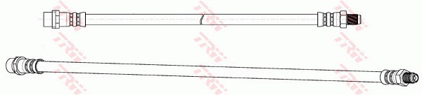 Bromsslang, Framaxel, Bakaxel, Inre, Bakaxel, båda sidor Trw PHB6 TRW Bromsslang, Framaxel, Bakaxel, Inre, Bakaxel, båda sidor Trw PHB6 TRW
