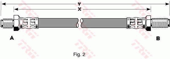 Bromsslang Trw PHC137 TRW