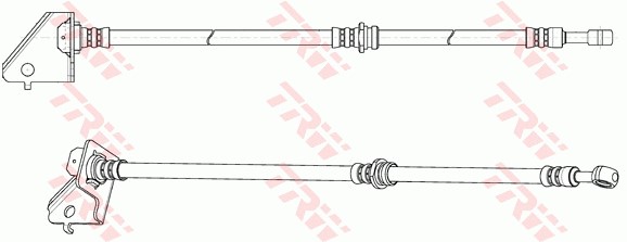 Bromsslang, framaxel vänster Trw PHD1121 TRW