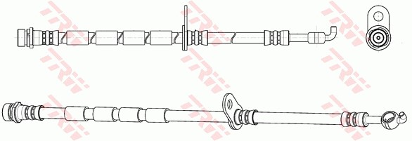 Bromsslang, framaxel höger Trw PHD1145 TRW Bromsslang, framaxel höger Trw PHD1145 TRW