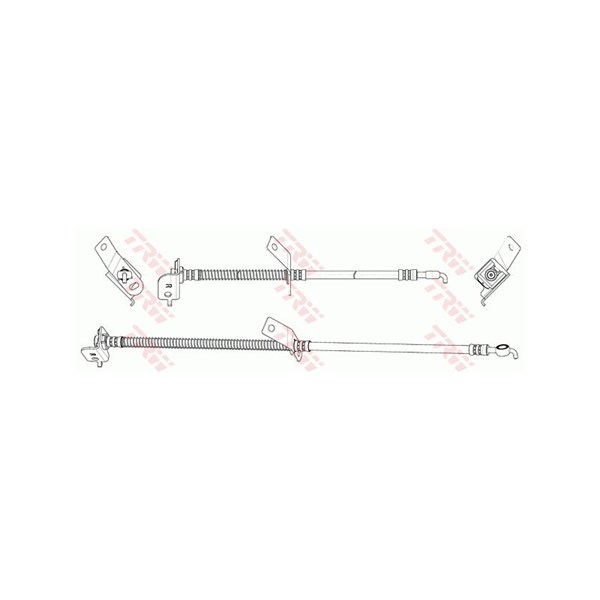 Bromsslang, Framaxel, framaxel höger, Höger Trw PHD1150 TRW Bromsslang, Framaxel, framaxel höger, Höger Trw PHD1150 TRW
