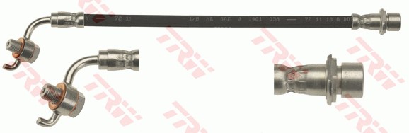 Bromsslang, Bakaxel, Bakaxel höger, Höger Trw PHD1154 TRW