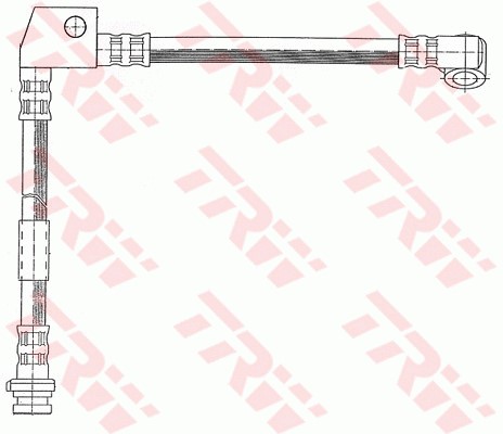 Bromsslang, Framaxel, Vänster Trw PHD390 TRW Bromsslang, Framaxel, Vänster Trw PHD390 TRW