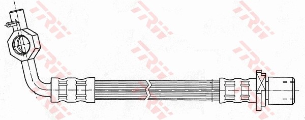 Bromsslang, Framaxel, Höger Trw PHD403 TRW
