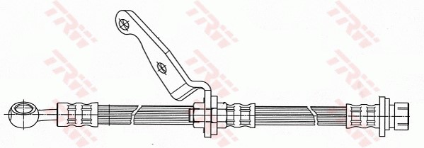 Bromsslang, Framaxel, Höger Trw PHD507 TRW