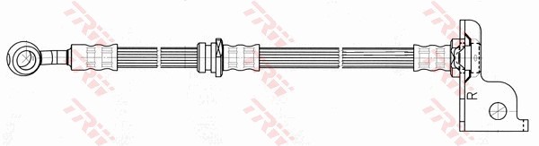 Bromsslang, framaxel höger Trw PHD615 TRW
