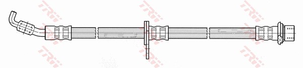 Bromsslang, Framaxel, framaxel vänster, Vänster Trw PHD696 TRW Bromsslang, Framaxel, framaxel vänster, Vänster Trw PHD696 TRW