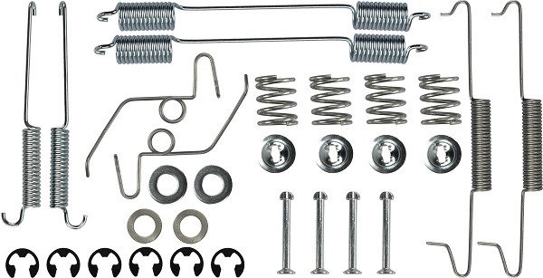 Tillbehörssats, bromsbackar, Bakaxel Trw SFK112 TRW Tillbehörssats, bromsbackar, Bakaxel Trw SFK112 TRW