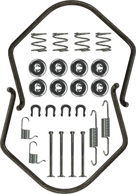 Tillbehörssats, bromsbackar, Bakaxel Trw SFK125 TRW