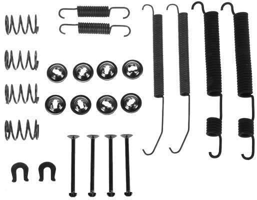 Tillbehörssats, bromsbackar, Bakaxel Trw SFK291 TRW